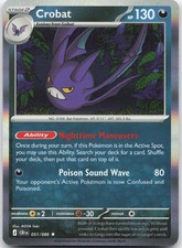 Crobat - 051/086 Holo Chaos Rising NM/M