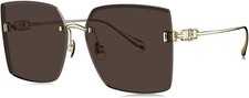 BOLON Women Trendy Elegant Oversized Square Sunglasses, Exclusive Eyewear Brand