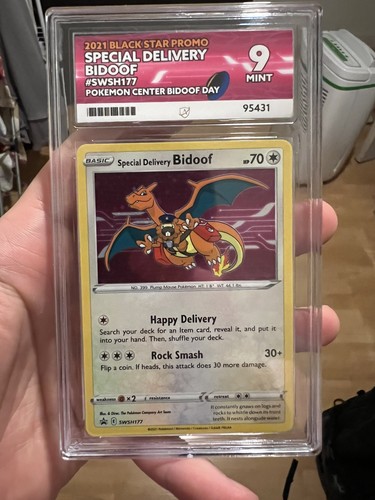 Special Delivery Bidoof graded ACE 9 for sale on eBay