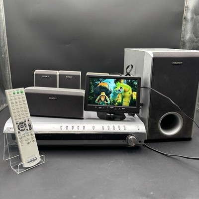 Sony DAV-DX170 S-Master Amplifier Receiver 5-Disc Changer+Speakers Remote Wires
