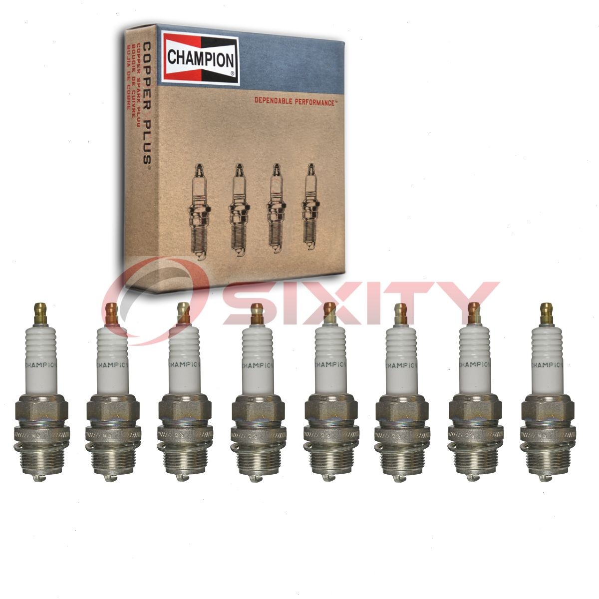 8 pc Champion Industrial Spark Plugs for 1930 Packard Model 745 Ignition ai