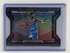 2020-21 Panini Obsidian Pitch Black Die-Cut #29 Kyrie Irving Purple 38/75 Nets