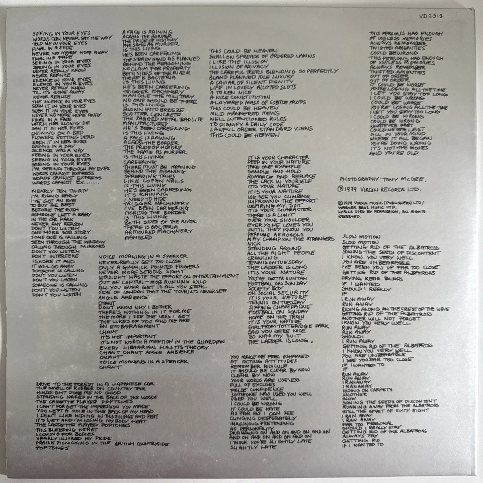 PUBLIC IMAGE LTD METAL BOX SECOND EDITION VINYL 2 LP VIRGIN UK 1980 PRO CLEANED Foto 2 de 4