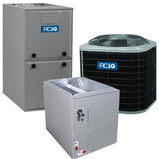 13.4 SEER2 4 Ton Central AC & 100,000 BTU 96% Gas Furnace System, Multi-Position