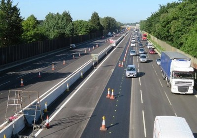 Foto 6x4 fast fertig - M3 Fox Lane The 'Smart'Autobahn up c2017