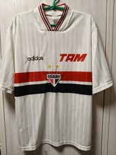 Size L Sao Paulo 1996 home football shirt jersey