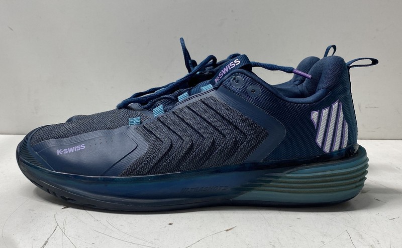 K-Swiss Ultrashot Navy Teal Purple Men's Performance Tennis Shoes Size 13