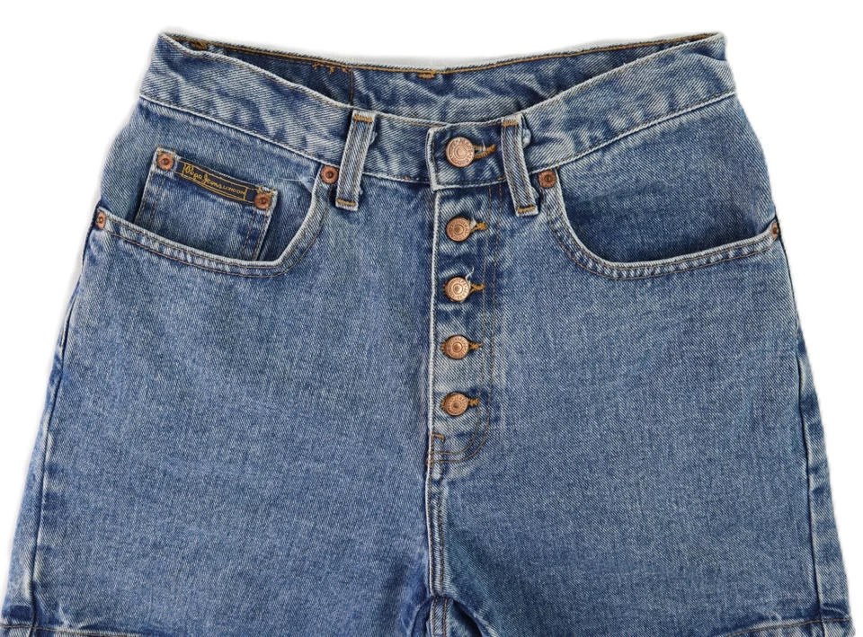 PEPE JEANS LONDON US Mujer’s 11 Algodón Denim Botón Mosca Jean Pantalones Cortos Foto 3 de 4