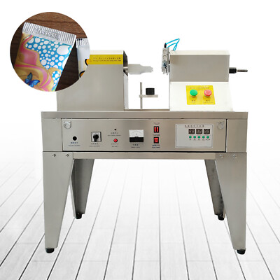 Ultrasonic Hose Tube Sealer 1200W Tail Sealing Machine For Cosmetic Toothpaste