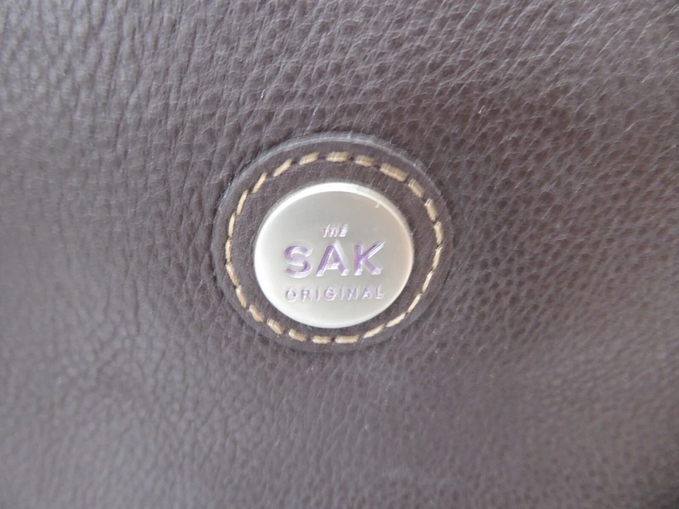 THE SAK ORIGINAL Leather Shoulder Bag - Brown Leather - Height 18 x Width 34 cm - Image 3 of 4