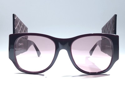 VINTAGE CHANEL 5202 HIDDEN MIRRORS QUILTED LEATHER FRAME LENS 90'S