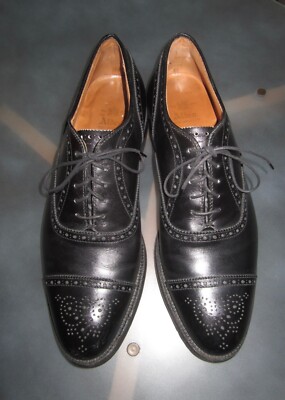 ALDEN 909 Medallion Cap Toe Oxford Shoes Men
