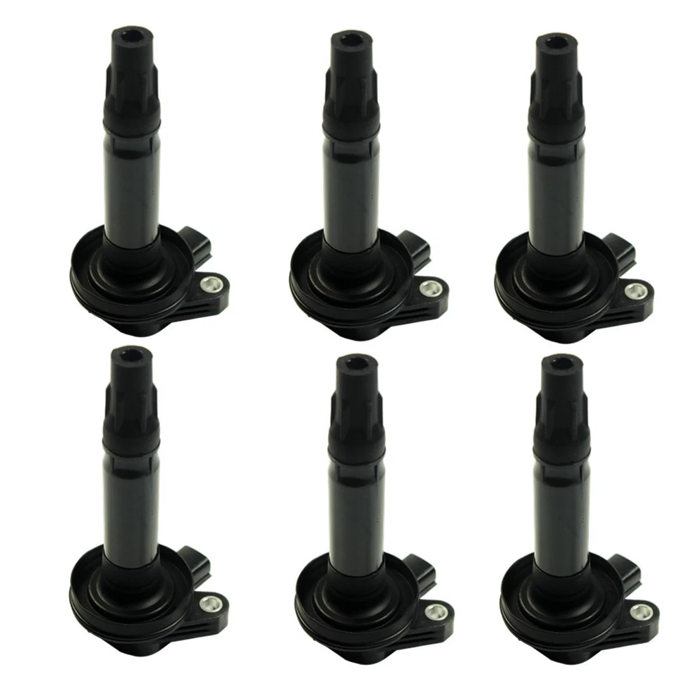 SET OF 6 BRAND NEW IGNITION COIL FIT 3.7L 3.5L V6 UF553 DG520 7T4Z-12029-E C1595 - Image 2 of 4