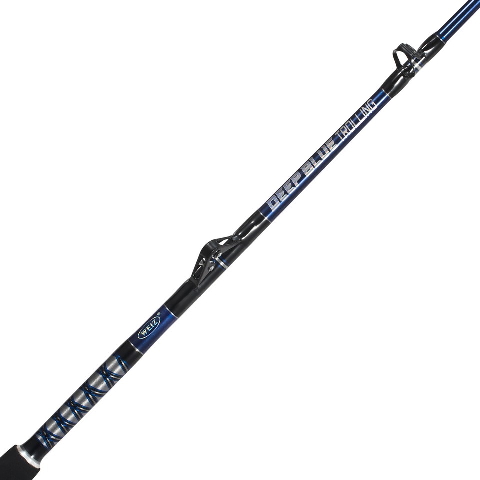 1 Piece Saltwater Heavy Trolling Rod Big Game Boat Fishing Rod (30-50 ...