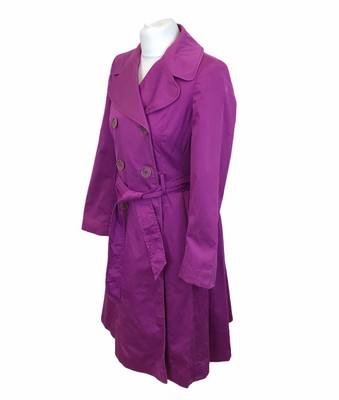purple mac coat
