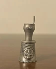 Vintage 1997 Fort Genuine Pewter Thimble Coca Cola Collectible Coke Cup Topper