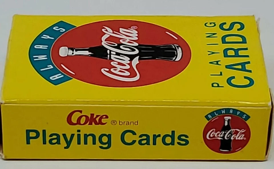 Coca-Cola Coke MINIATURE Playing Cards - Complete Deck - 409  - Image 3 of 4