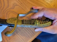 NICE antique Imperial German Officer's Sword  "Stahl" Sword dagger knife