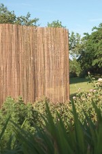 Bamboo Slat Screening Garden Screen Fence Wall Privacy Panel Fencing 5m x 1.5m