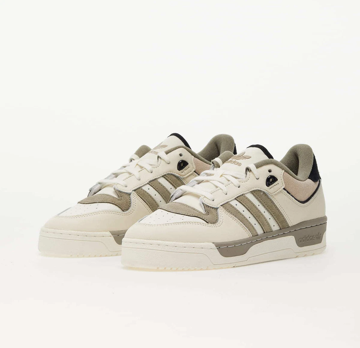 adidas Originals leather sneakers Rivalry Low 86 white color