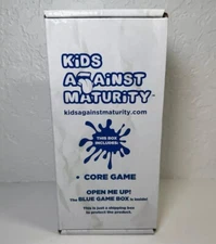 Kids Against Maturity Fun Family Party Card Game Illustrated Edition New + Xtras