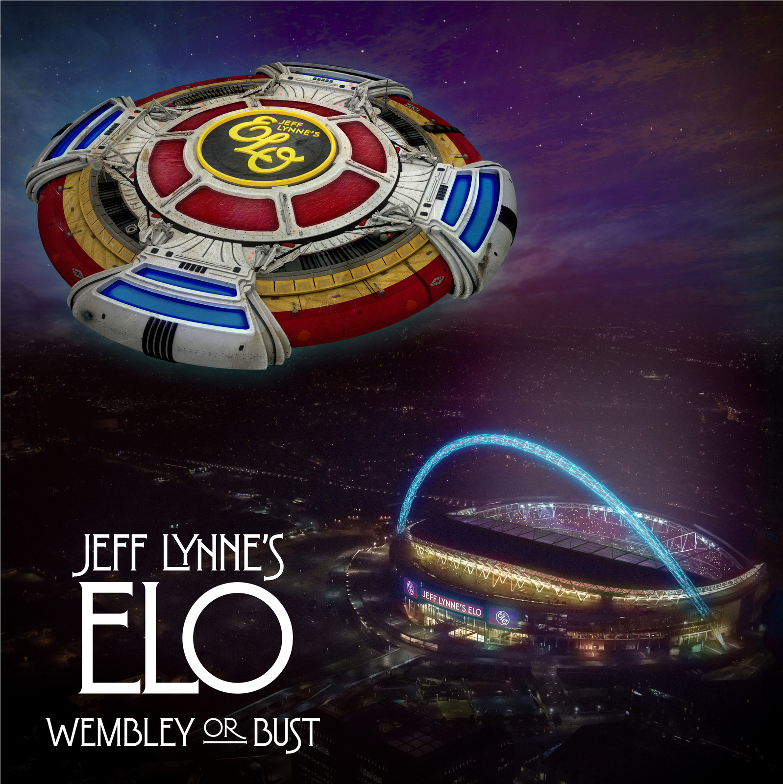 Jeff Lynne's ELO Wembley Or Bust (CD) Album (Jewel Case)