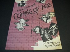 NEW WAVE Music is COMING OF AGE original and rare 1978 Promo Poster Ad