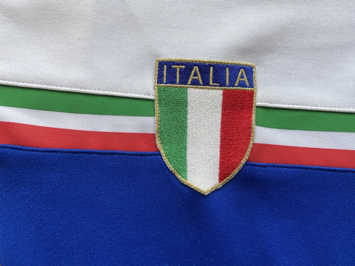 ITALY 1982 RETRO FOOTBALL SOCCER TRACK ADIDAS P04027 sz 2XL