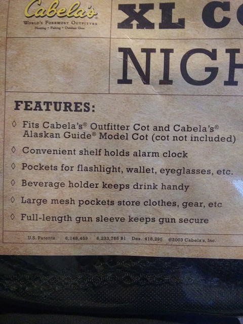 outfitter cot