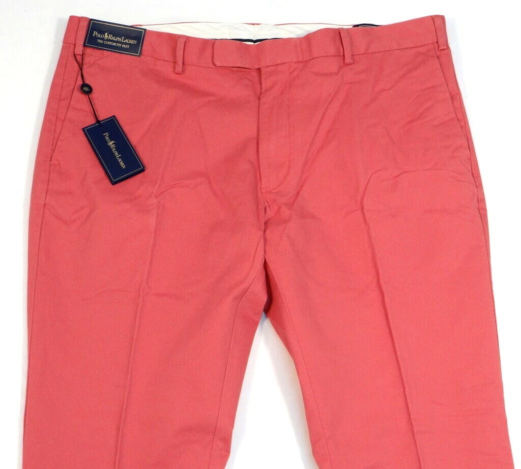 Polo Ralph Lauren Stretch Custom Fit Nantucket Red Casual Pants