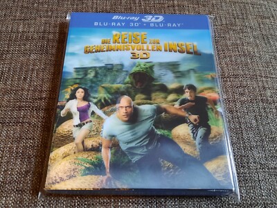 DIE REISE ZUR GEHEIMNISVOLLEN INSEL deutsche 3D + 2D Blu-Ray Dwayne Johnson