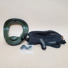 Scott AV-2000 Weld-O-Vista Facepiece Parts Frame Small Rubber Seal Poly Head Net