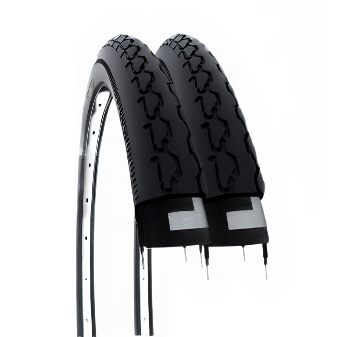 2 COPERTURE 24 X 1 3/8 (37-540) PNEUMATICI X CARROZZINA DISABILI 24” CARROZZELLA