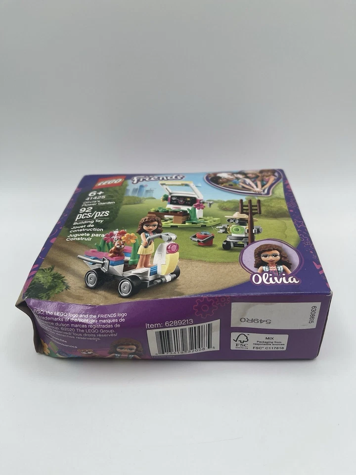 LEGO Friends OLIVIA'S FLOWER GARDEN 41425 Robot Hámster Carro Ciencia SELLADO Nuevo Foto 3 de 3