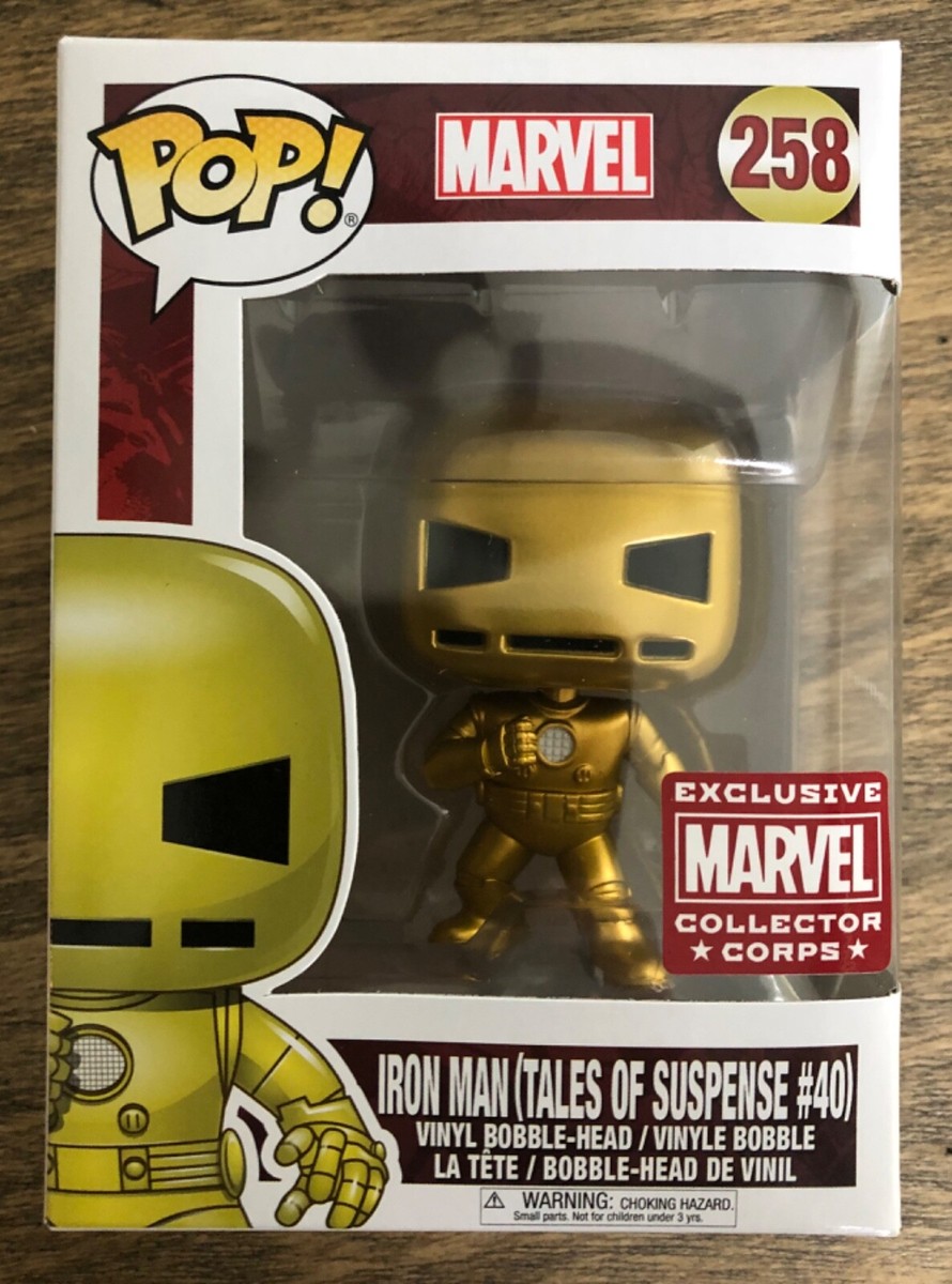Funko Pop Marvel IRON MAN (TALES OF SUSPENSE #40) #258 Marvel