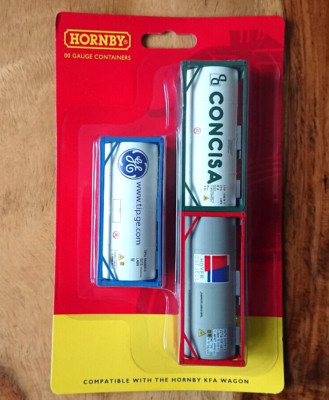 Hornby R60130 CONCISA HOYER & TIP 20ft Tankttainer NEU