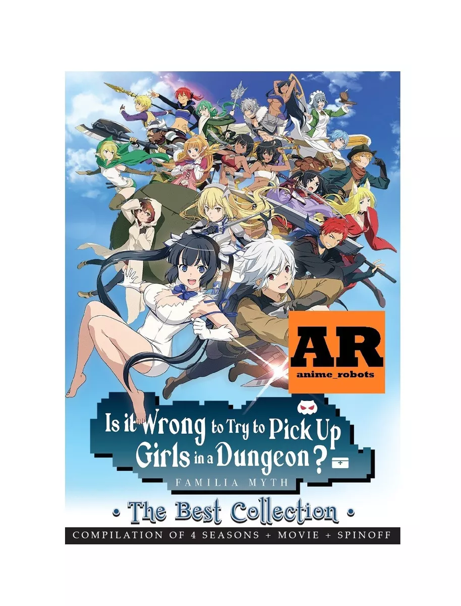 DVD Anime Is It Wrong To Try To Pick Up Girls In A Dungeon? Season