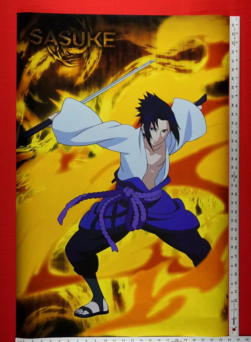 Poster Sasuke Japanese Anime  Presentes & Merchandising