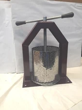 Ukraine Wine Press Apple Grape Crusher Juice Maker Basket Stainless Steel 