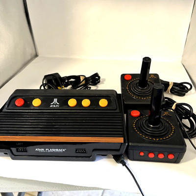Atari Flashback 9 Game System AR3230 Complete Tested Works