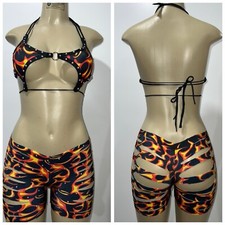 Exotic Two Piece Short Set