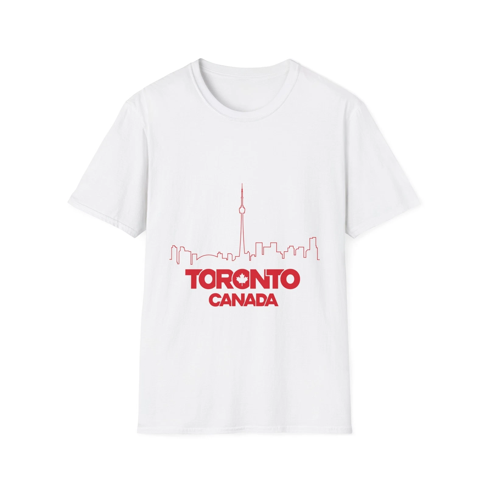 Short-Sleeve Unisex T-Shirt Toronto Canada - Skyline Wear the City Proud