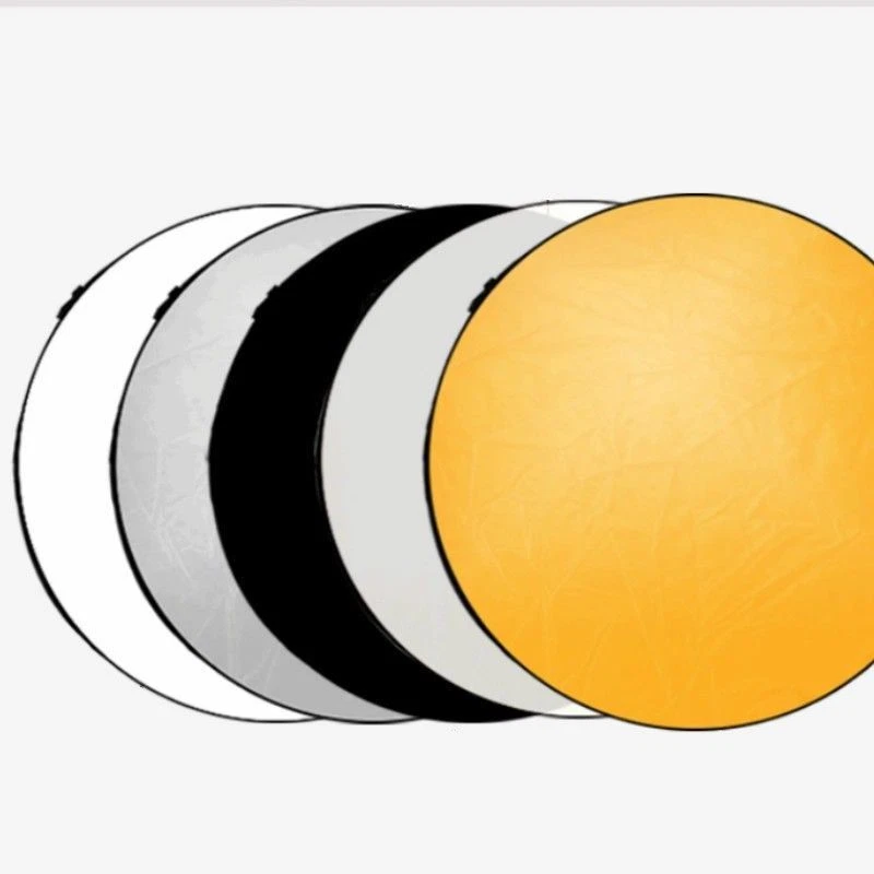 5-in-1 60cm Portable Collapsible Photographing Reflector Diffuser Lighting Tools - Image 3 of 4