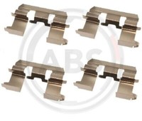 A.B.S. 1281Q ZubehöRsatz, Scheibenbremsbelag Vorne FüR Honda