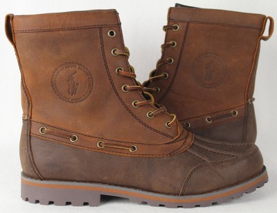 polo ralph lauren leather boots