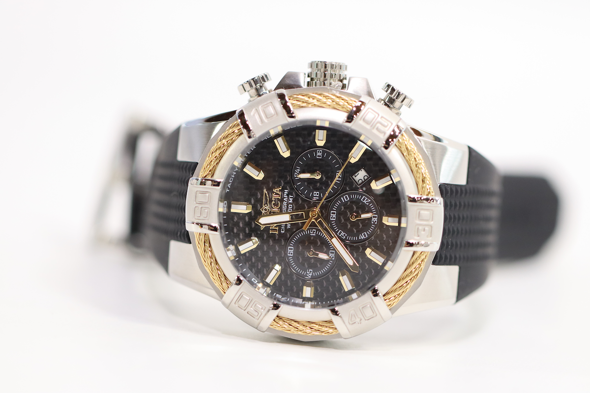 Invicta 28883 Bolt 52MM Black Dial Quartz Chronograph Invicta 28883 Bolt 52MM Black Dial Quartz Chronograph