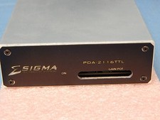 NEW Sigma PDA-2116TTL 1x6 I/O H V Pulse Distribution Amplifier 2100 Series Modul