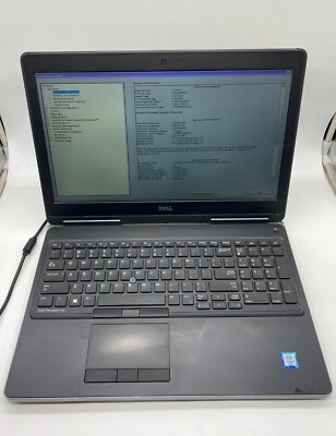 Dell Precision 7510 15.3'' i7-6820HQ 8GB RAM CPU 2.70GHz No HDD Parts