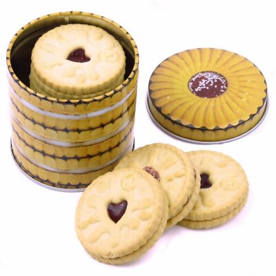 Jammy Dodger kleine Keksdose gut genug zu essen Marmelade Weihnachtsgeschenkdose Weihnachten