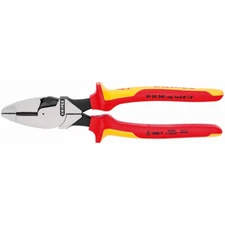 Knipex 09 08 240 US,9 1/2"High Leverage Lineman's Pliers New England Head-1000V